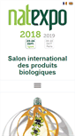Mobile Screenshot of natexpo.com